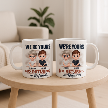 Personalisierte Tasse – Wir sind eure