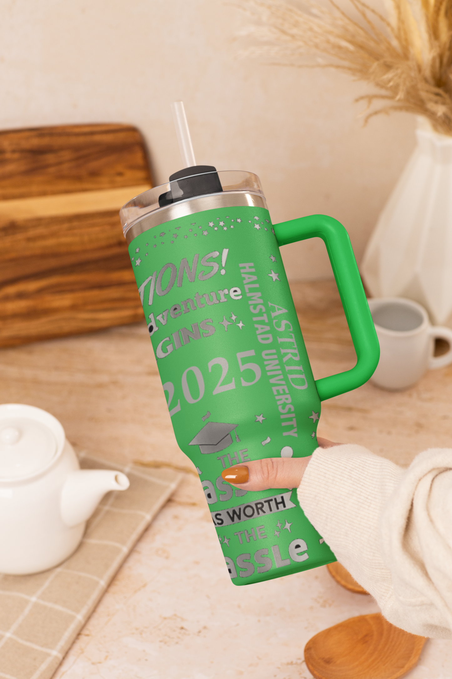 Personalisierter Thermobecher – Abschlussgeschenk
