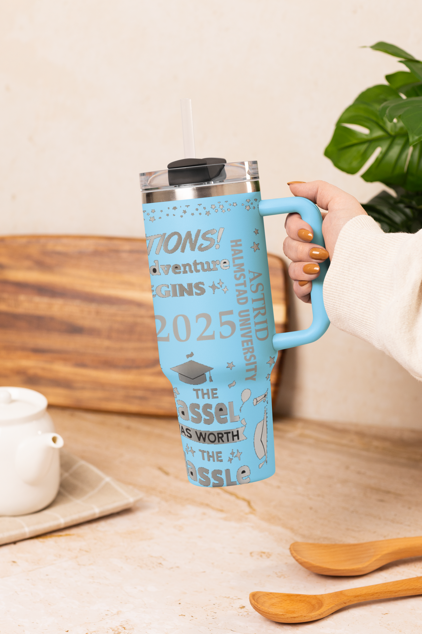 Personalisierter Thermobecher – Abschlussgeschenk