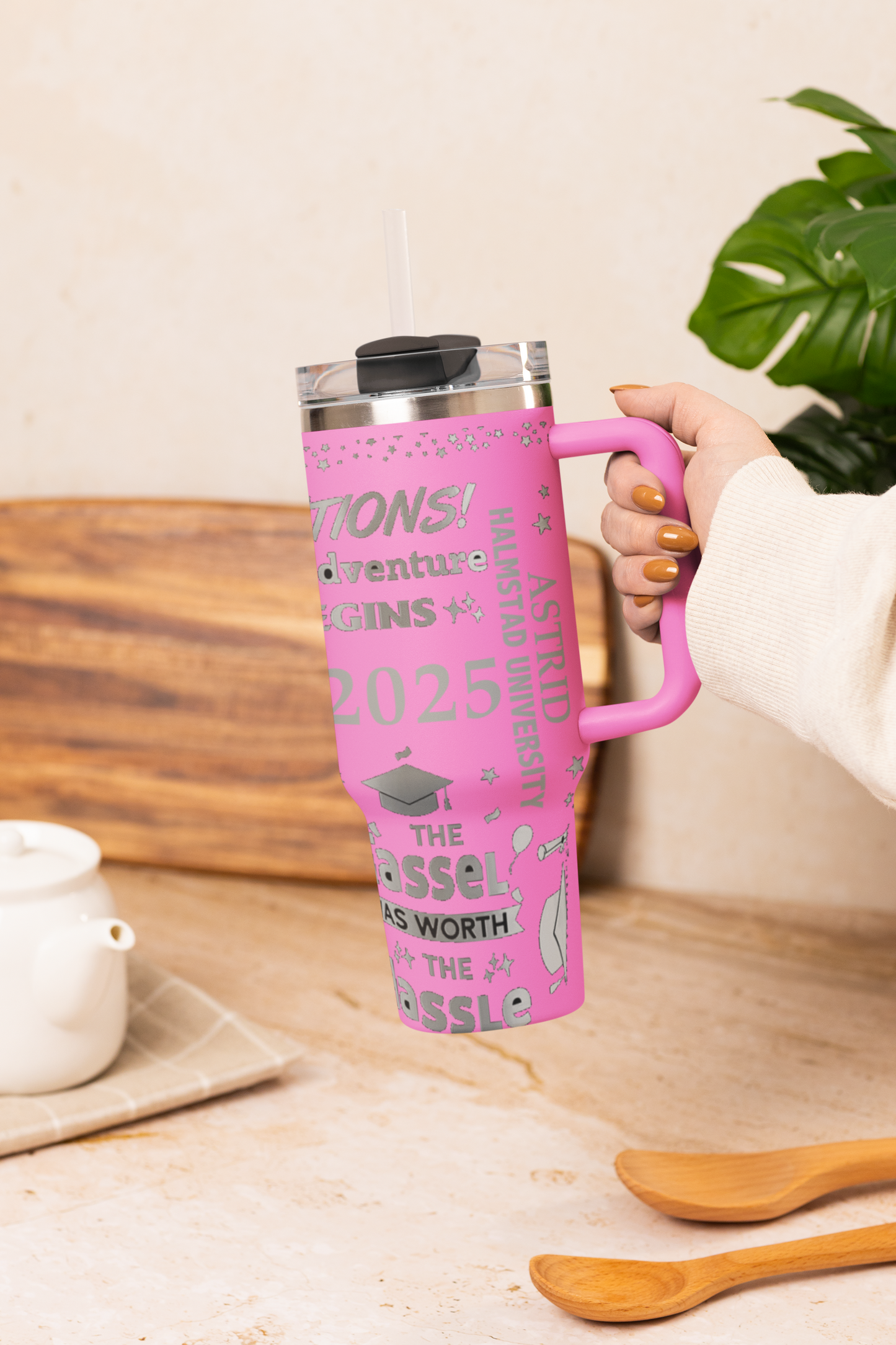 Personalisierter Thermobecher – Abschlussgeschenk