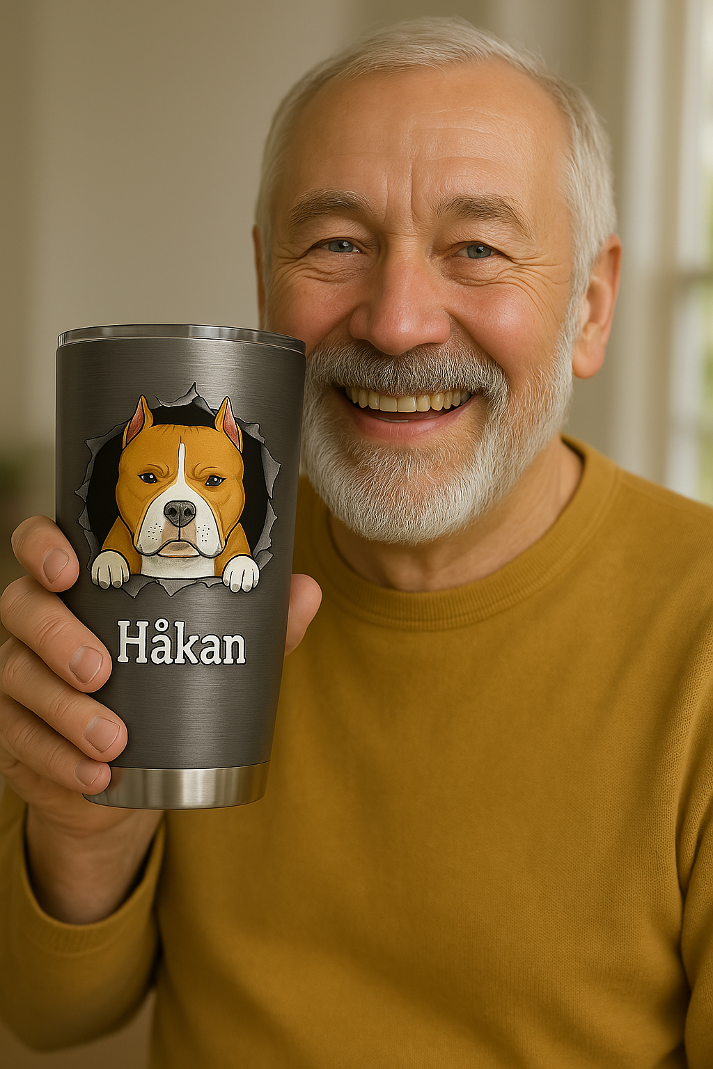 Personalisierter Thermobecher – Hundeliebhaber