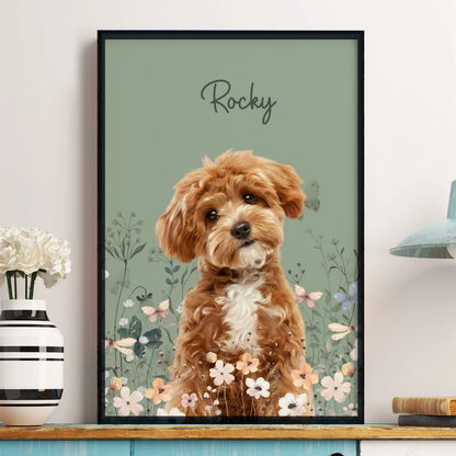 Personalisiertes Fotoposter – Geschenk für Tierliebhaber
