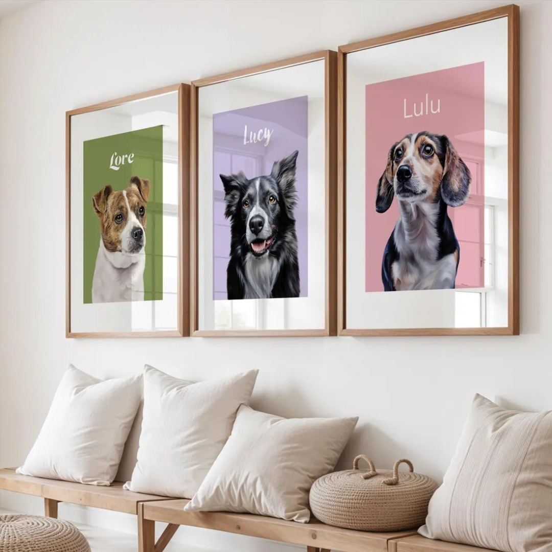 Personalisiertes Haustierposter – Einzigartige Geschenkidee