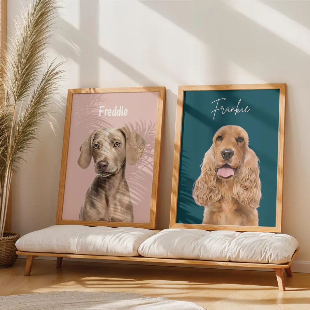Personalisiertes Haustierposter – Einzigartige Geschenkidee