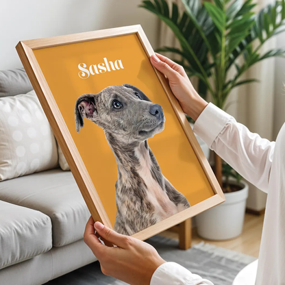 Personalisiertes Haustierposter – Einzigartige Geschenkidee