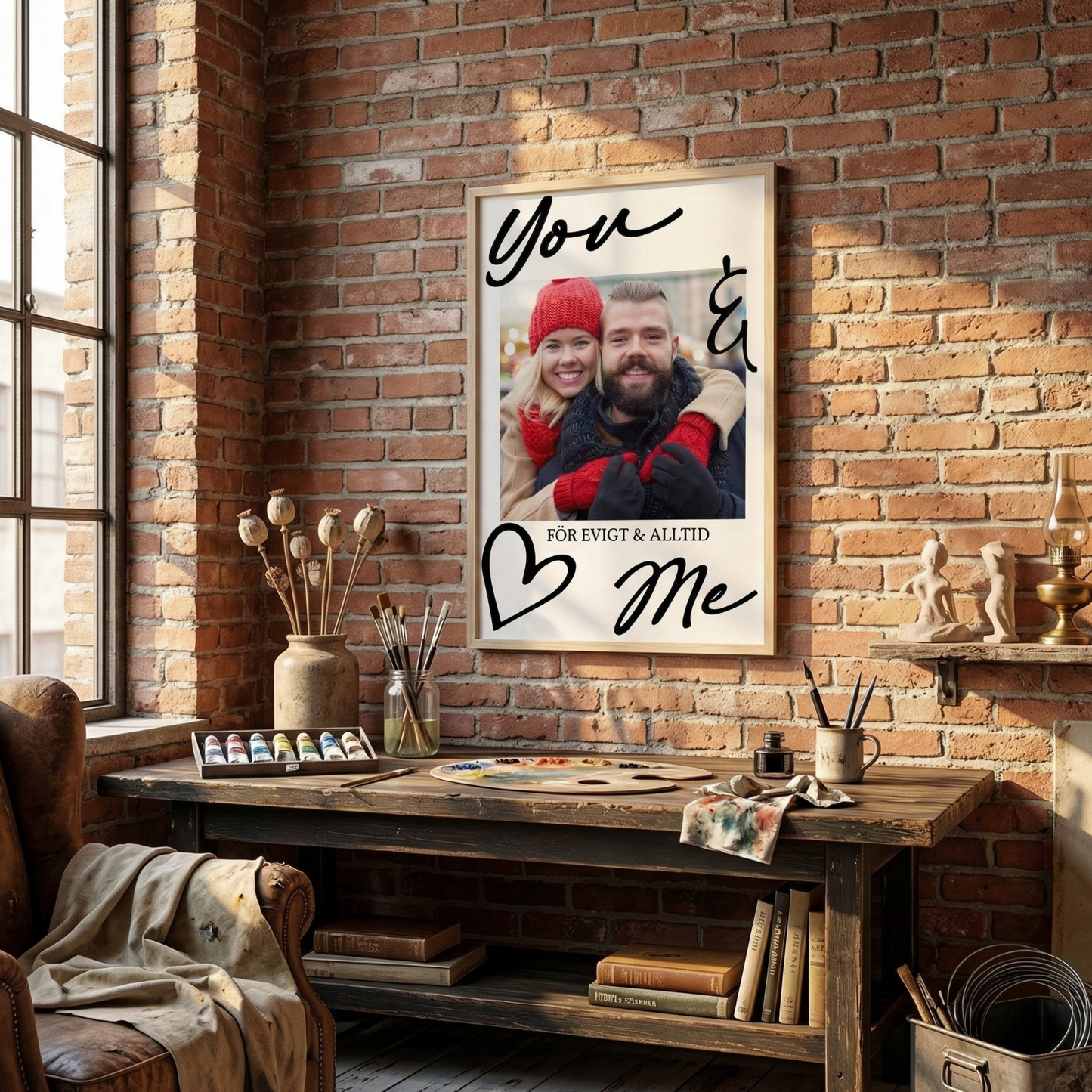 Personalisiertes Fotoposter – Geschenk für sie