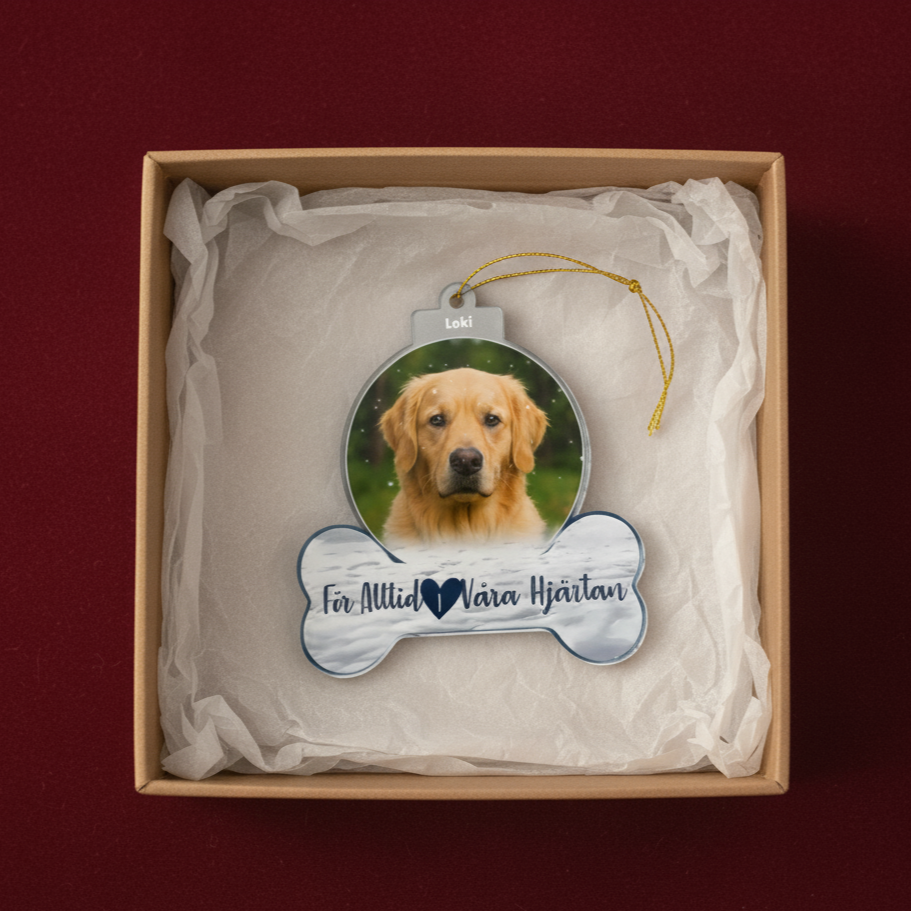 Personalisierte Weihnachtsdeko – Für immer in unseren Herzen
