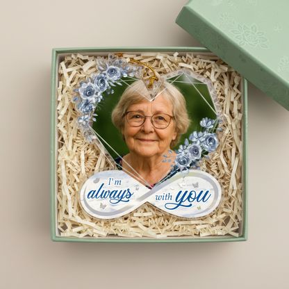 Personalisierter Weihnachtsschmuck – Ich bin immer hier