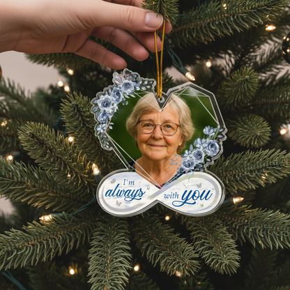 Personalisierter Weihnachtsschmuck – Ich bin immer hier