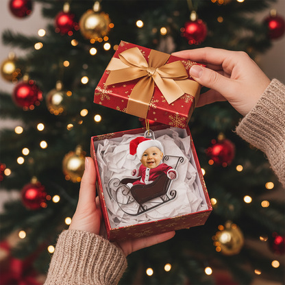 Personalisierte Weihnachtsdeko – Mini-Wichtel mit Foto