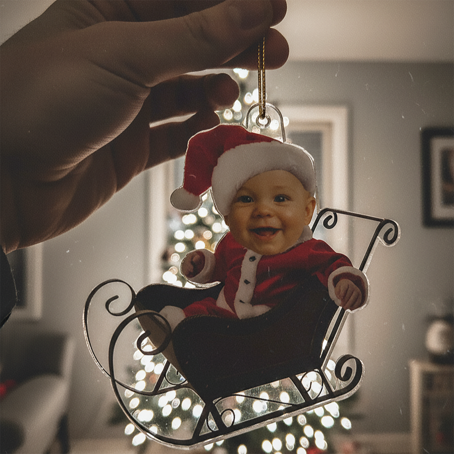 Personalisierte Weihnachtsdeko – Mini-Wichtel mit Foto