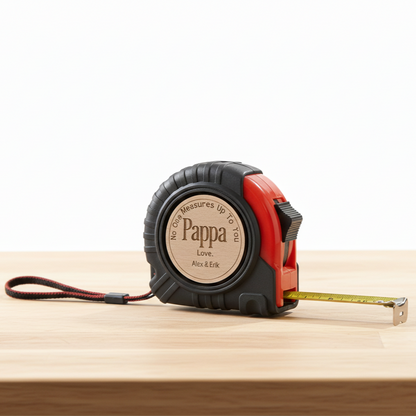 Personalisiertes Maßband (5 m) – Geschenk für Papa, Opa