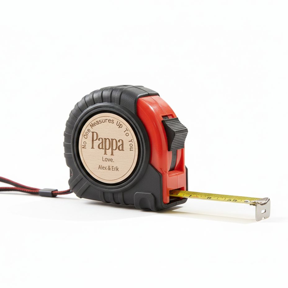 Personalisiertes Maßband (5 m) – Geschenk für Papa, Opa