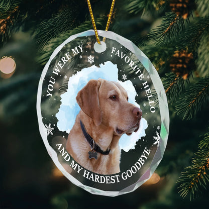 Personalisierter Weihnachtsschmuck – Haustier-Andenken