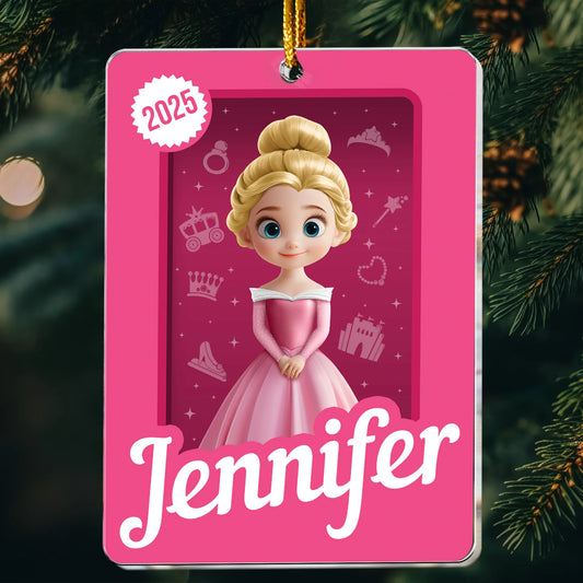 Personalisierte Weihnachtsdeko – Geschenk für die Tochter