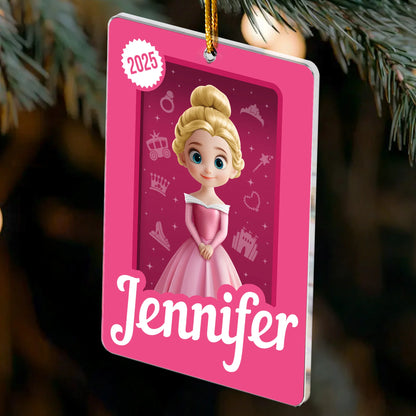 Personalisierte Weihnachtsdeko – Geschenk für die Tochter