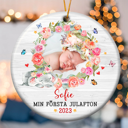 Personalisierte Weihnachtsdeko – Wunderbares Kind