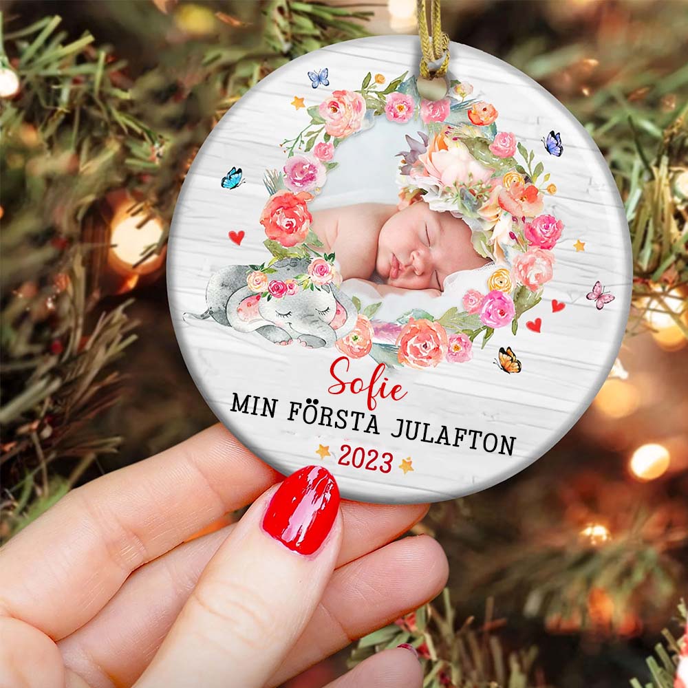 Personalisierte Weihnachtsdeko – Wunderbares Kind