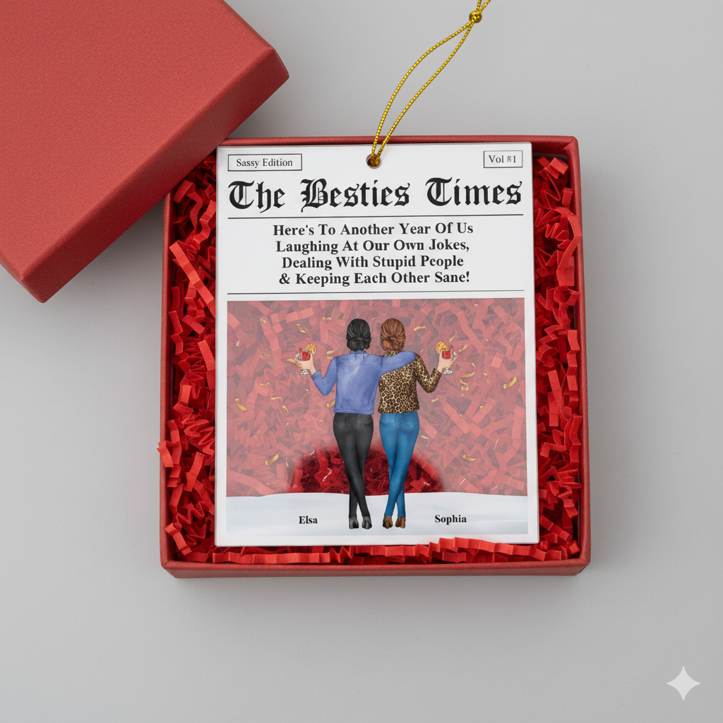 Personalisierter Weihnachtsschmuck – Die B*tches Times
