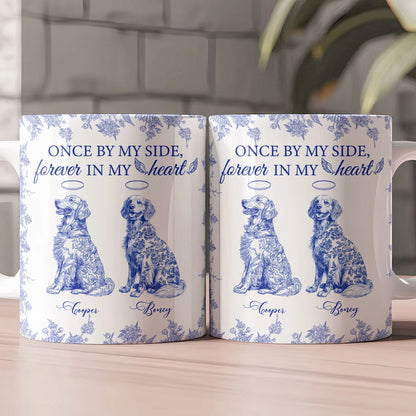 Personalisierte Tasse – Name & Rasse des Hundes