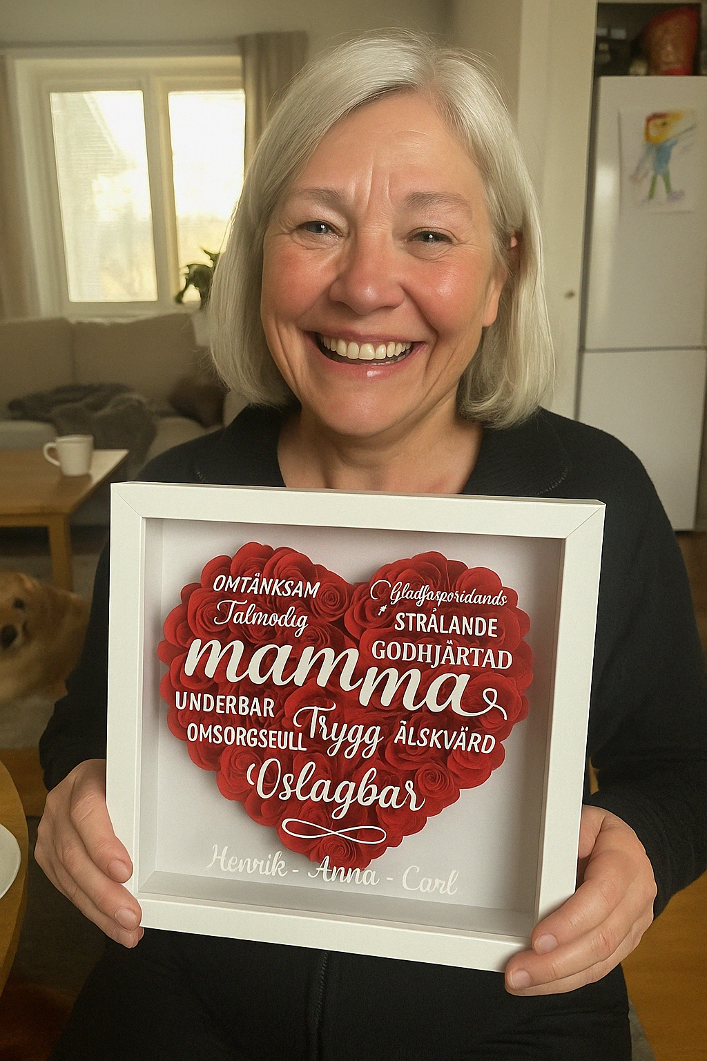 Personalisierter Blumenkasten – Wunderbare Mama