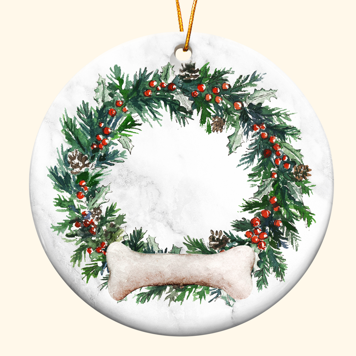 Personalisierter Weihnachtsschmuck – Hundeliebhaber