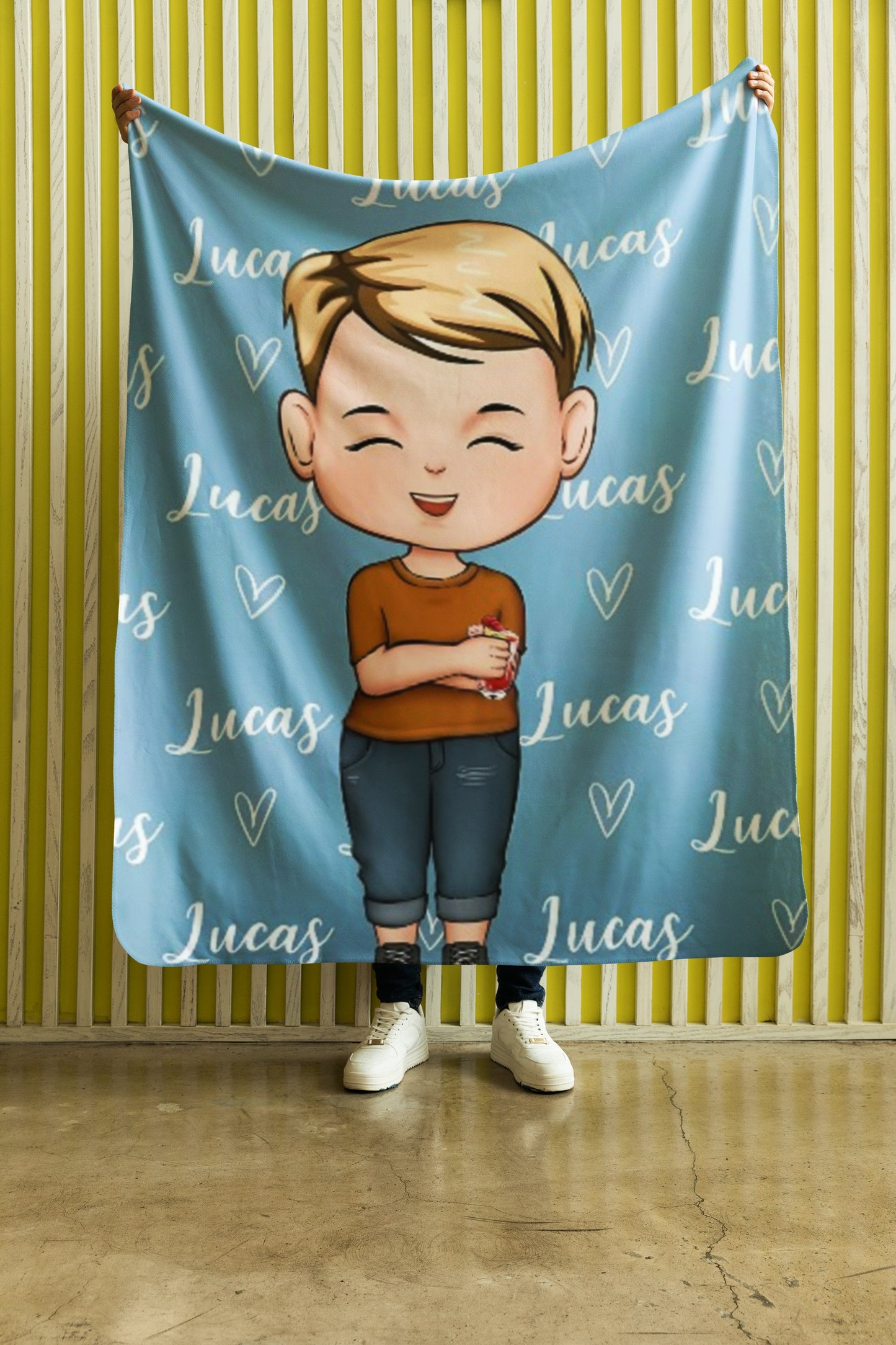 Personalisiertes Handtuch – Foto/Figur