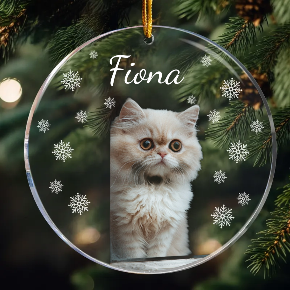 Personalisierte Weihnachtsdeko – Geliebter Freund