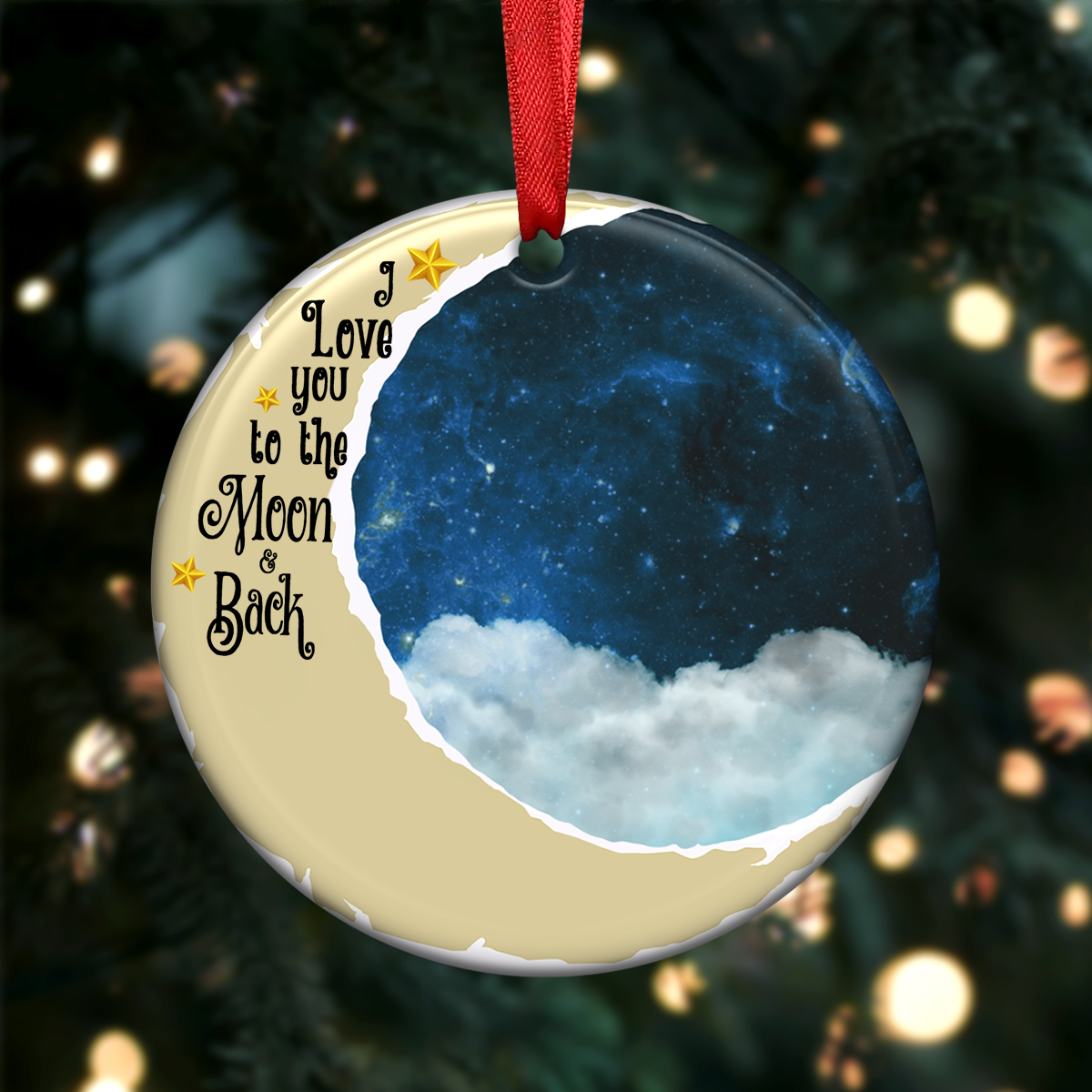 Personalisierter Weihnachtsschmuck – Oma