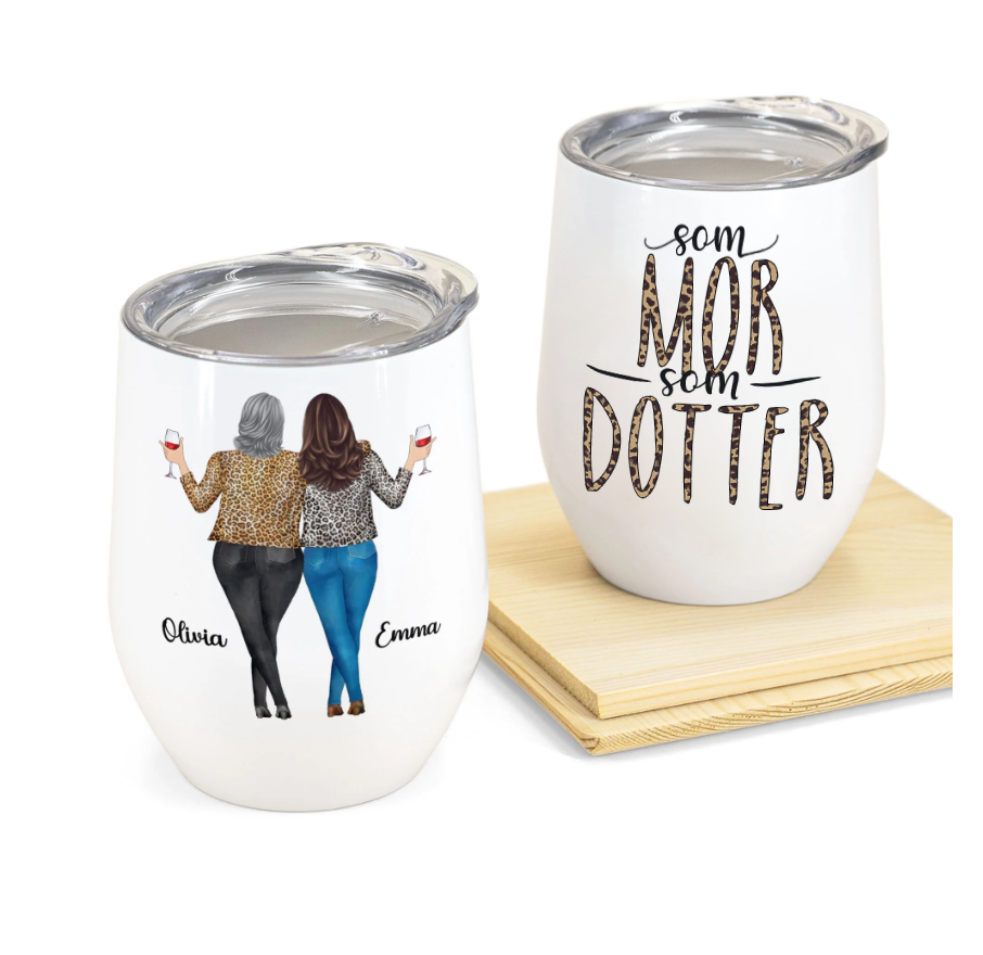 Wie die Mutter, so die Tochter – Personalisierter Thermobecher
