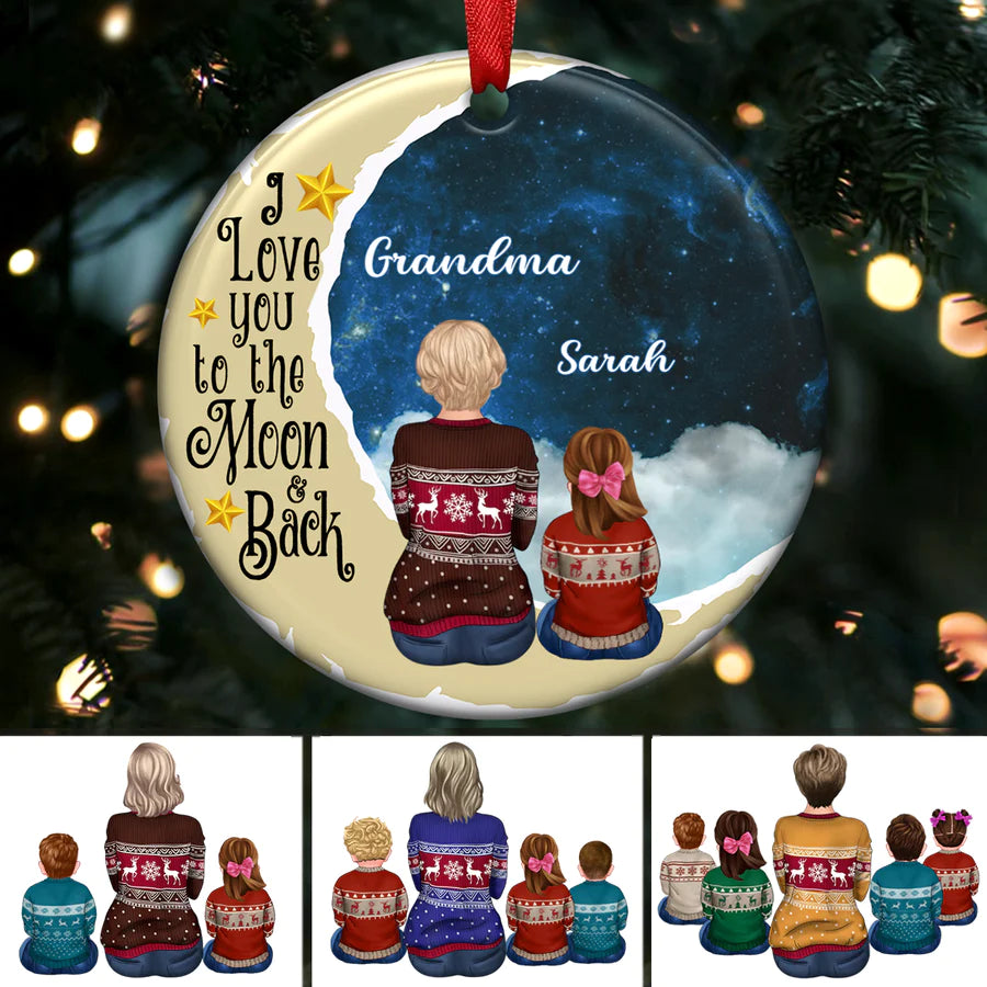 Personalisierter Weihnachtsschmuck – Oma