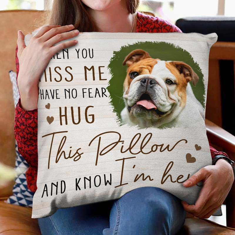 Personalisierter Kissenbezug – Erinnerungsgeschenk
