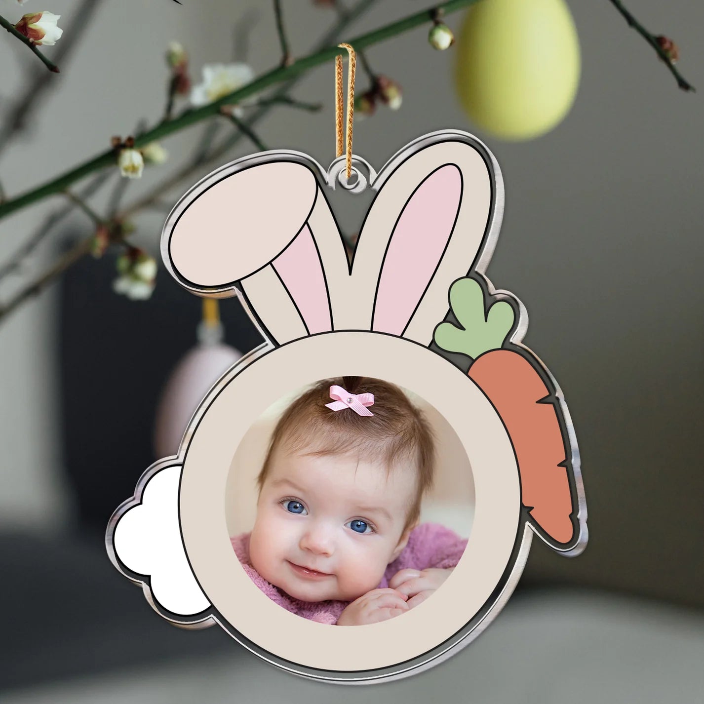 Personalisierte Osterdeko – Hase