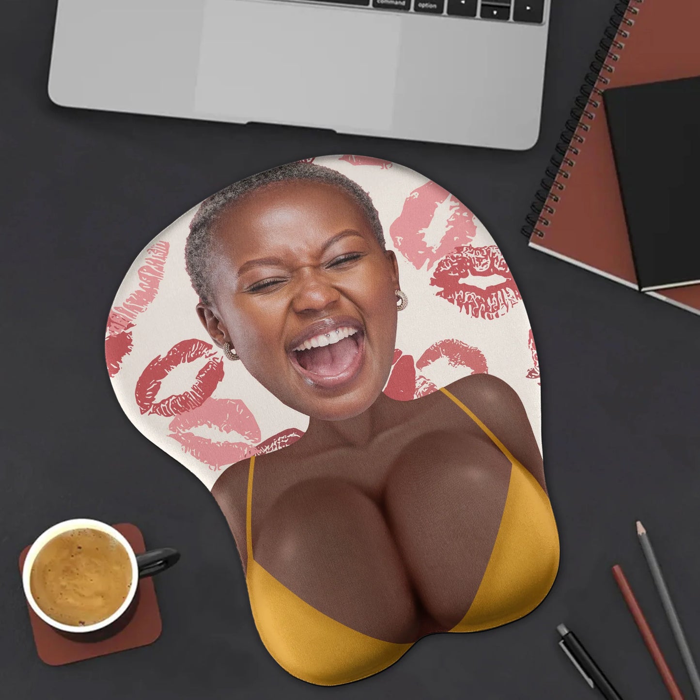 Personalisiertes 3D-Mauspad mit Foto – Für sie
