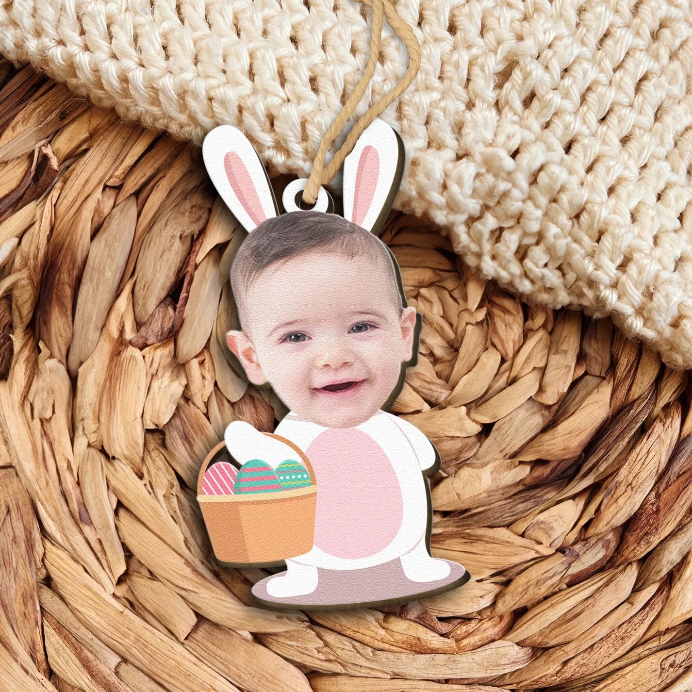 Personalisierte Osterdeko – Osterhase