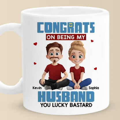 Personalisierte Tasse – Geschenk für den Ehemann