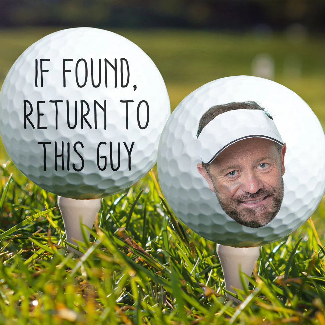 Personalisierter Golfball – Eigenes Foto