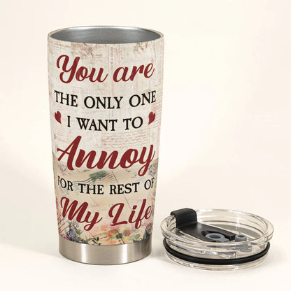 Personalisierter Thermobecher – I Love Annoying You