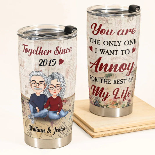 Personalisierter Thermobecher – I Love Annoying You