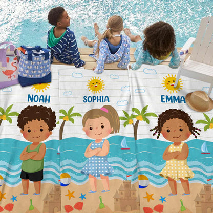 Personalisiertes Handtuch für Kinder