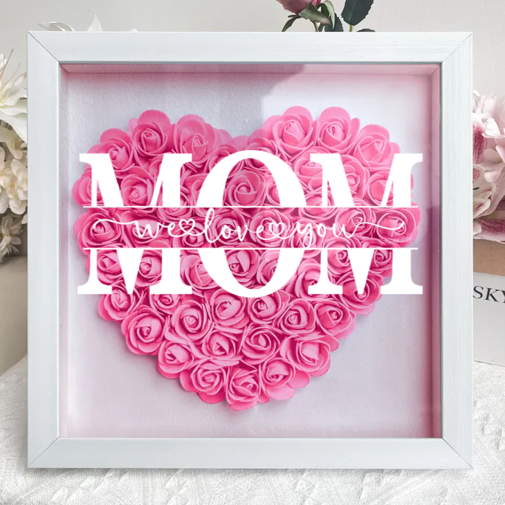 Personalisierter Blumenkasten für Mama