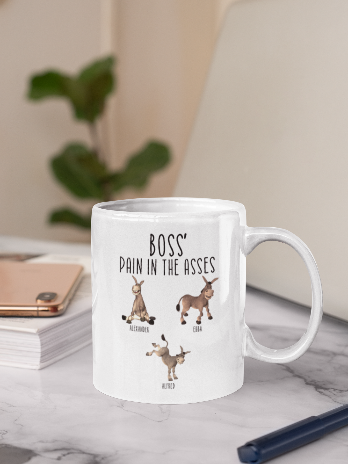 Personalisierte Tasse – Lustiges Geschenk für den Chef