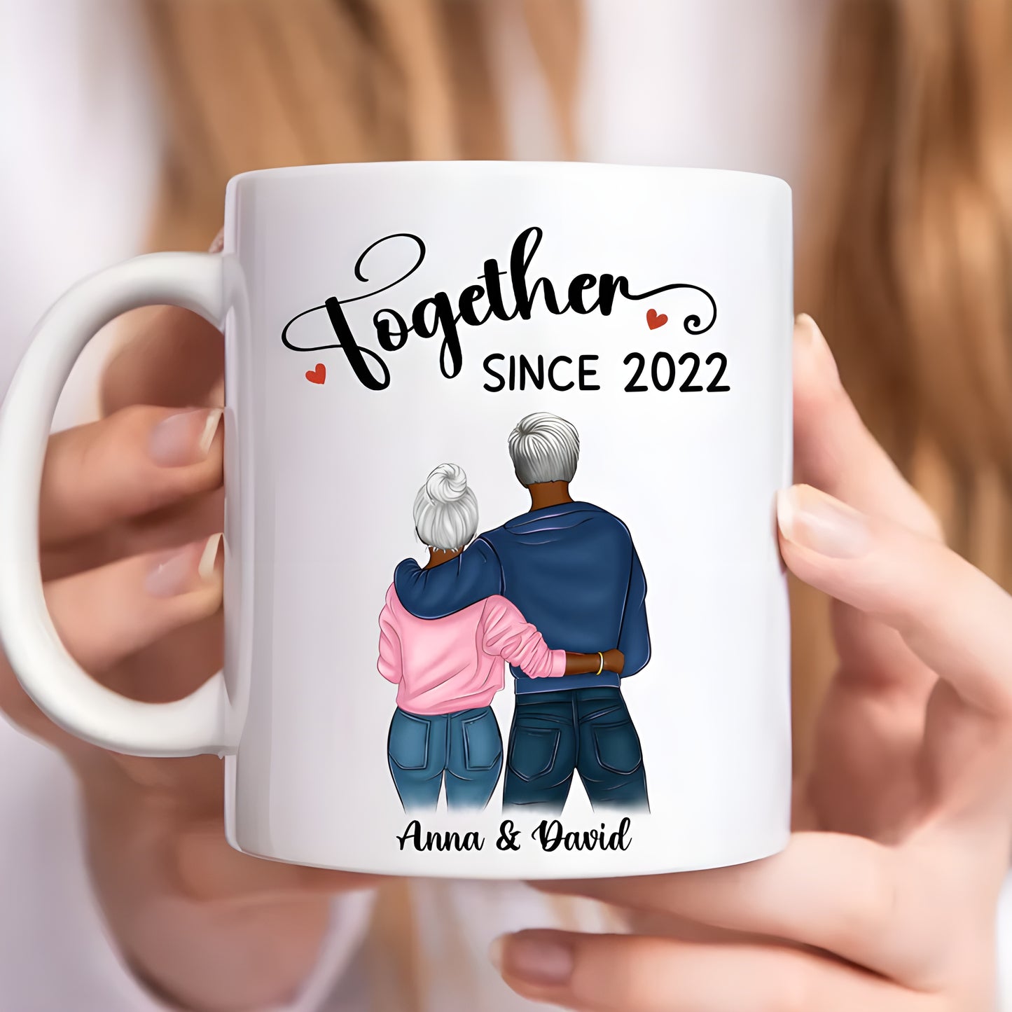 Personalisierte Tasse – Together Since