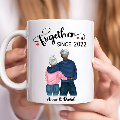 Personalisierte Tasse – Together Since