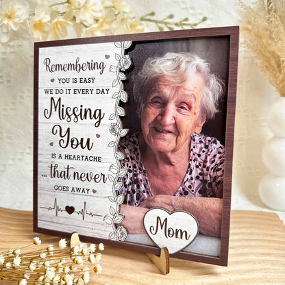 Personalisiertes Holzbild mit Foto