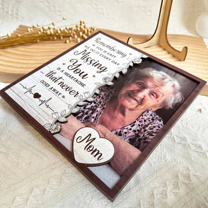 Personalisiertes Holzbild mit Foto